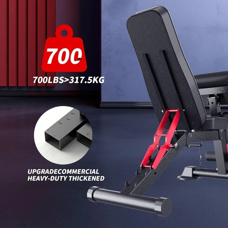 home gym equipment portable utility weight bench