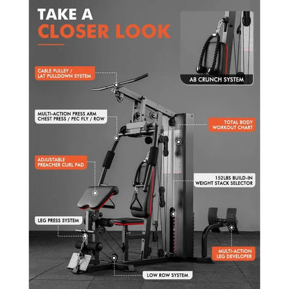Multifunctional Home Gym Equipment,