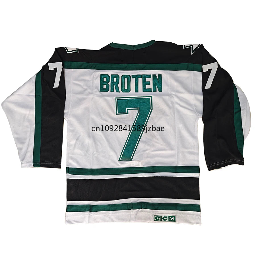 Mike Modano Jersey American Dallas Retro Ice Hockey Jerseys