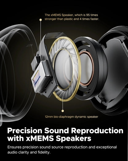 3 Pro+ Wireless Earphones Adaptive ANC Bluetooth  Hi Res HiFi Stereo