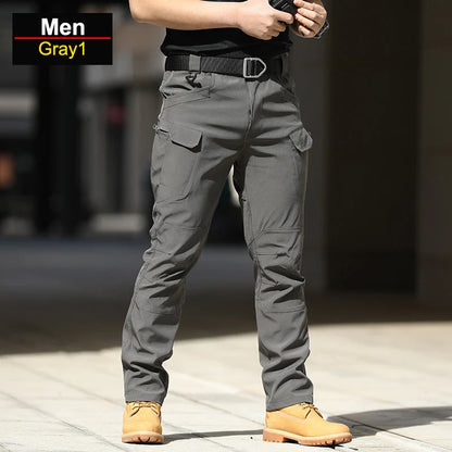 Men Waterproof Hunting Fishing Camping Pants Wear-resistant