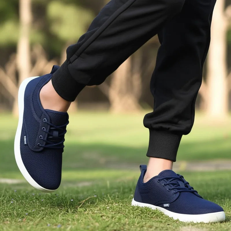 Wide Toe Shoes Breathable Knitted Mesh Comfortable Barefoot