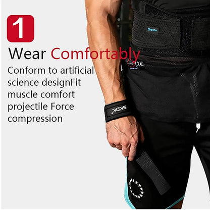 Weightlifting Wrist Straps Strength Training Support Grip Band