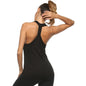 Women's Fitness Sports Tank Top Back T-shaped