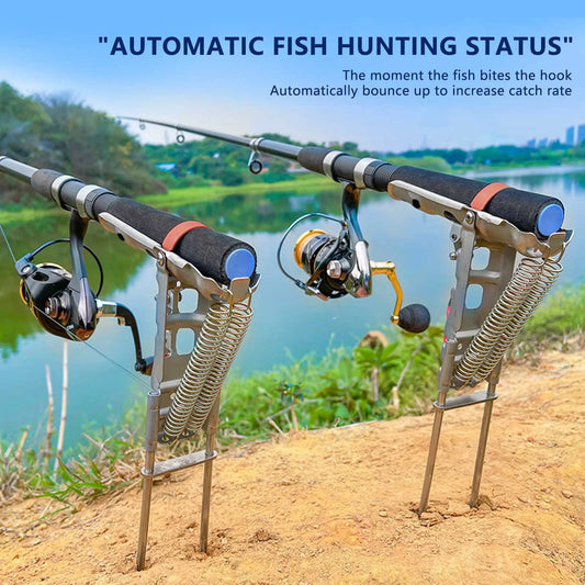 Stainless Steel Fishing Rod Stand Holder Bracket
