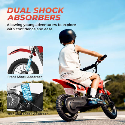 Children's Electric 350W Motor 12 inch inflatable tire