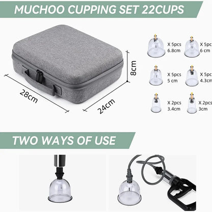 Cupping Therapy Set, Chinese Medicine Anti Cellulite For Body Massager