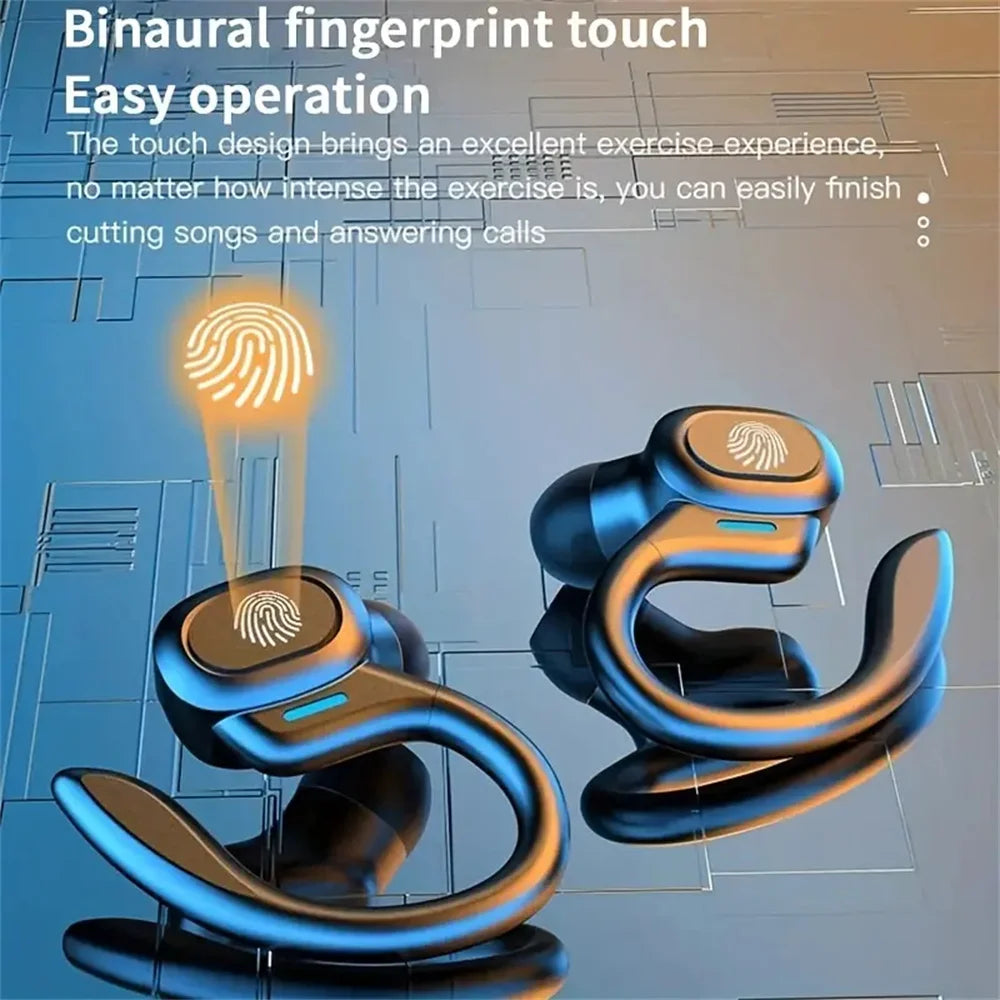 Wireless Earbuds Bluetooth Headphones Built-in Mic Headset