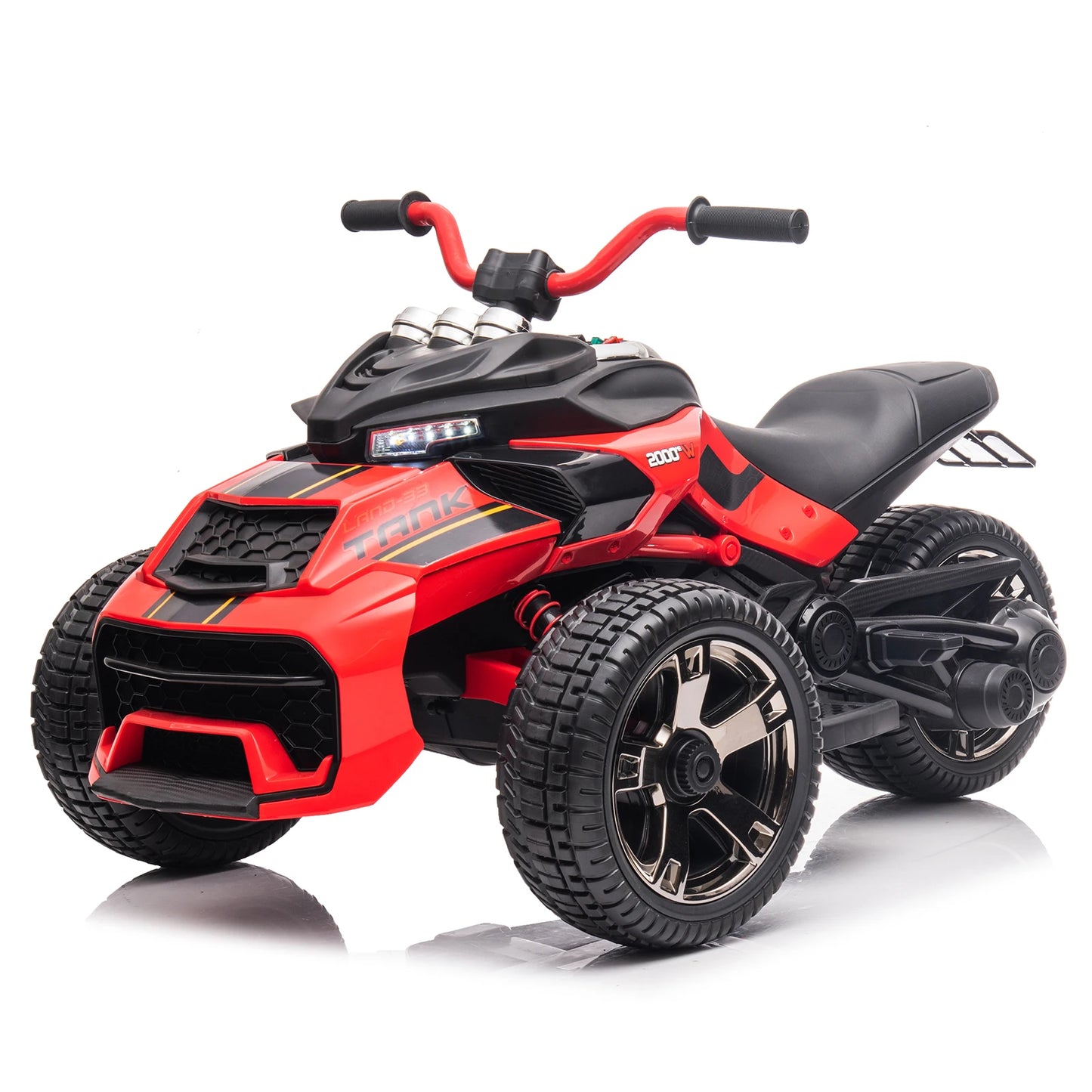 Kids ATV, 3 Wheeler Motor Tricycle Rechargeable Battery-Powered