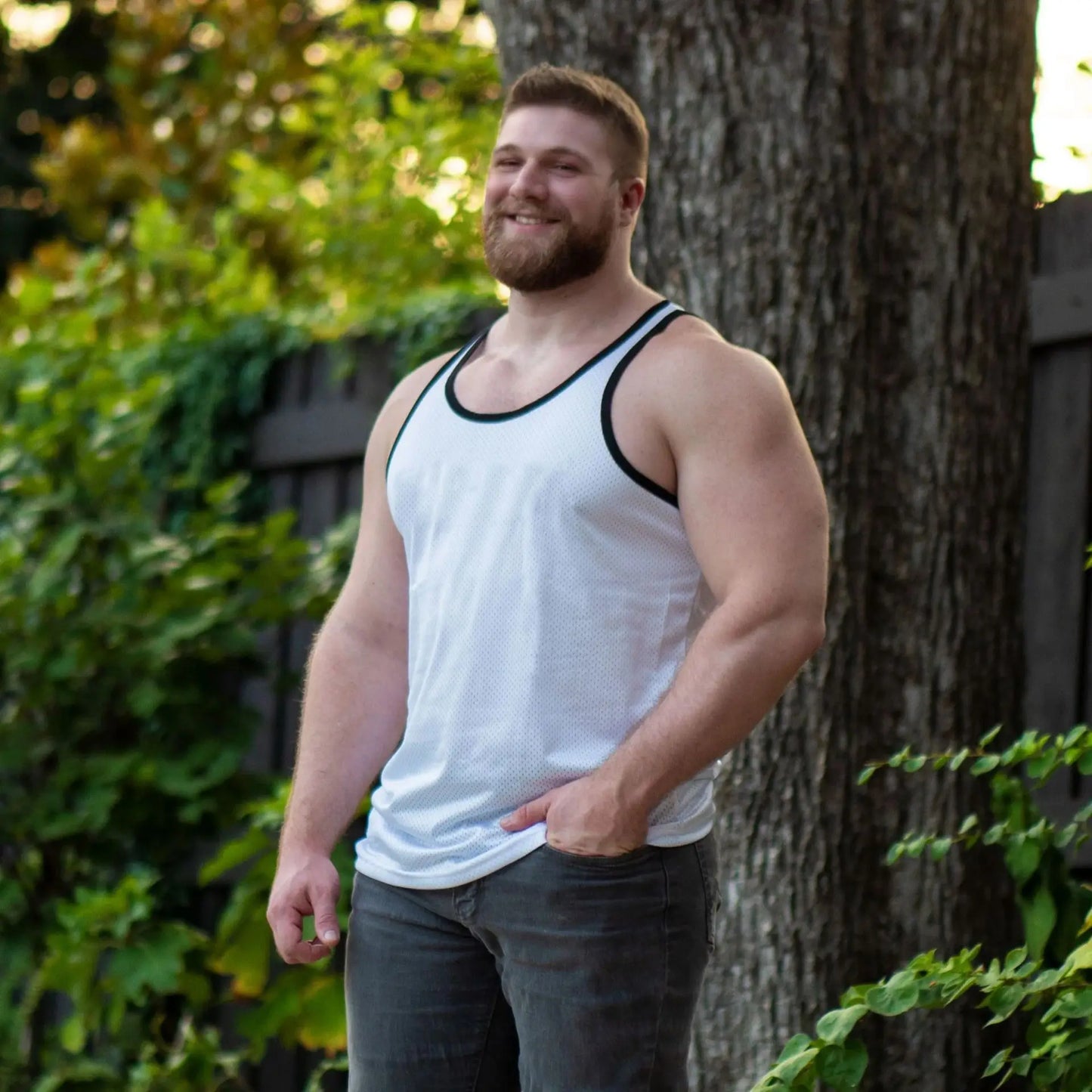 Men's Gym Tank Top Fitness Training Clothing