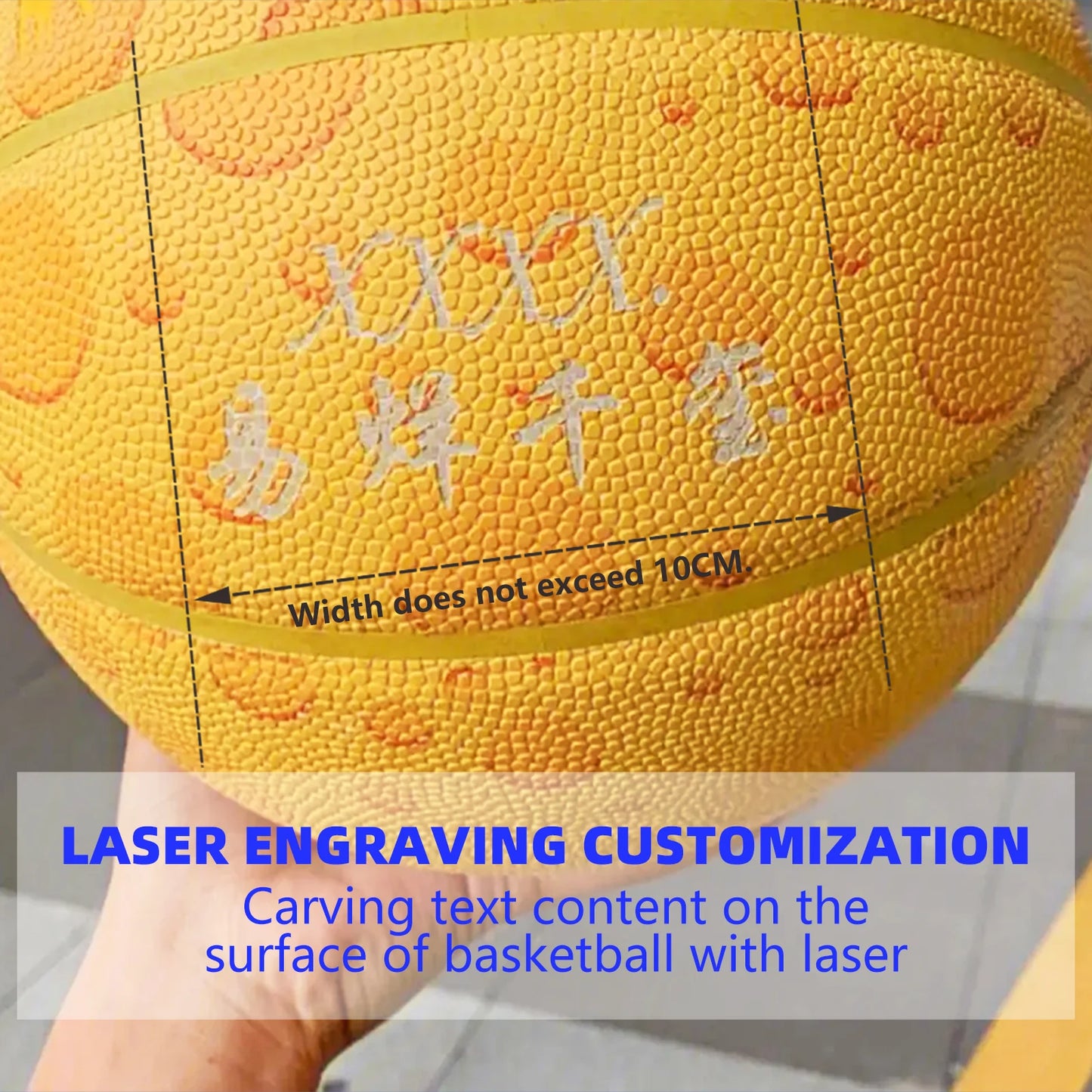 Customized Basketballs Size 7 Leather Wear-Resistant Game Training