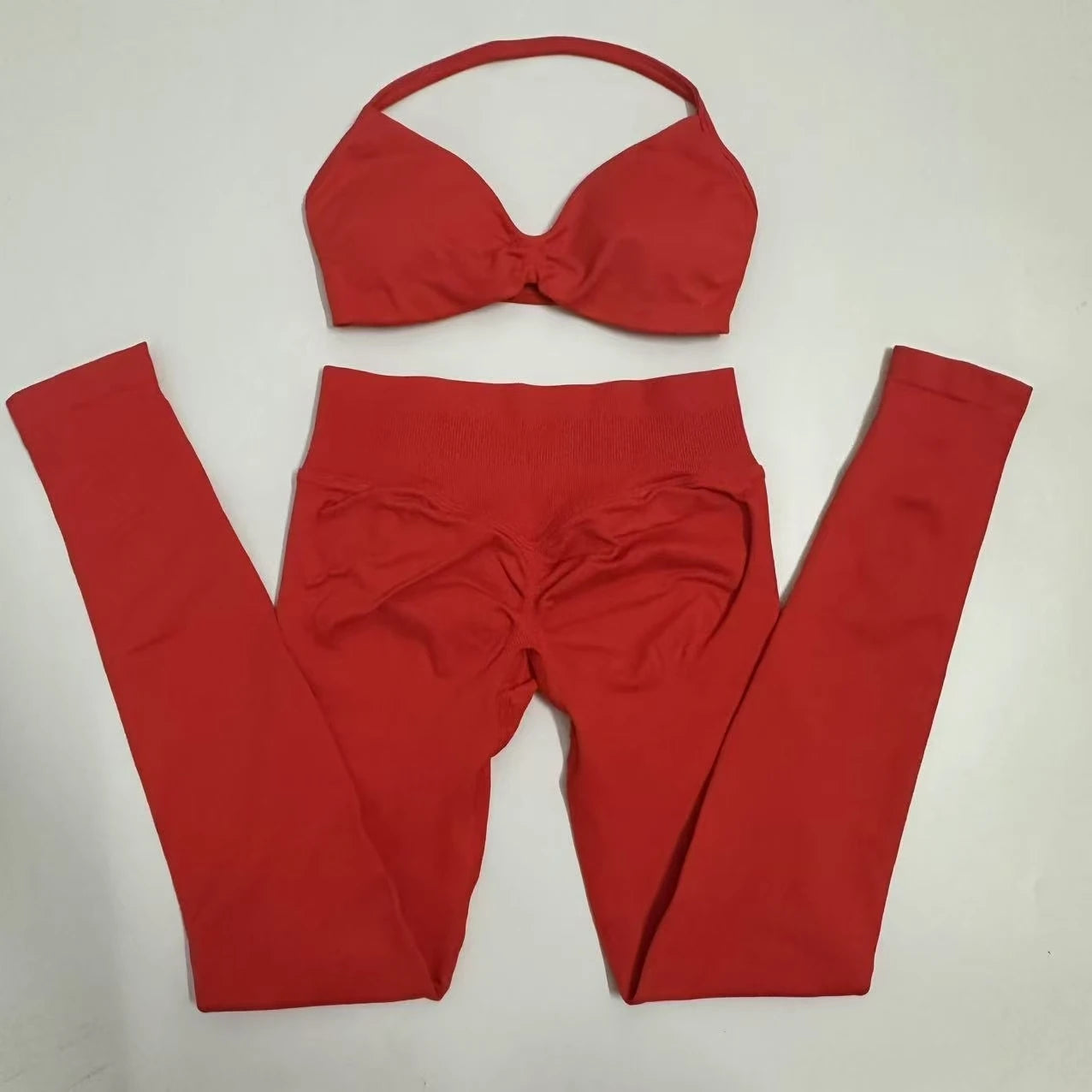 Sports Bra Fitness Gym Clothing Workout Set 2 Pieces