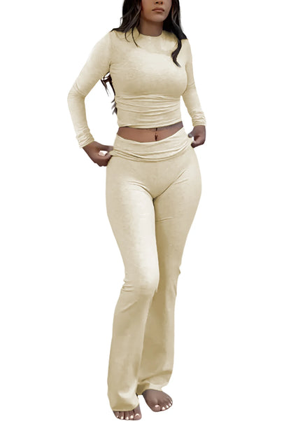 Women's Two-Piece Set Long-Sleeve Activewear