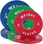 Rubber Coated Strength Training Barbell Lifting Bumper Plates
