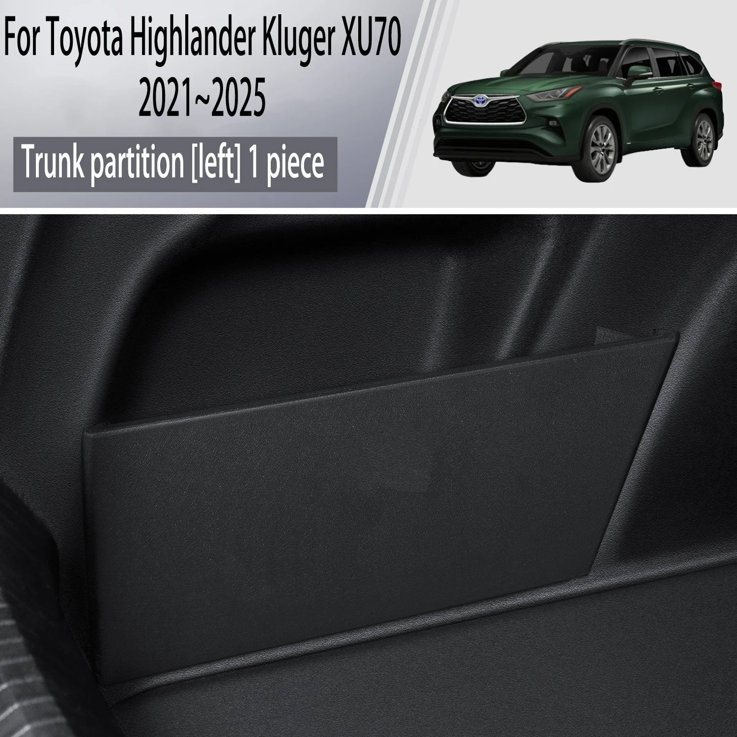 Toyota Highlander Kluger XU70 2021~2025 MK4 Car Trunk Storage