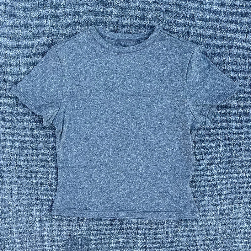 Women's Short Sleeved Yoga T-shirt for Fitness