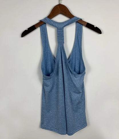 Women's Fitness Sports Tank Top Back T-shaped