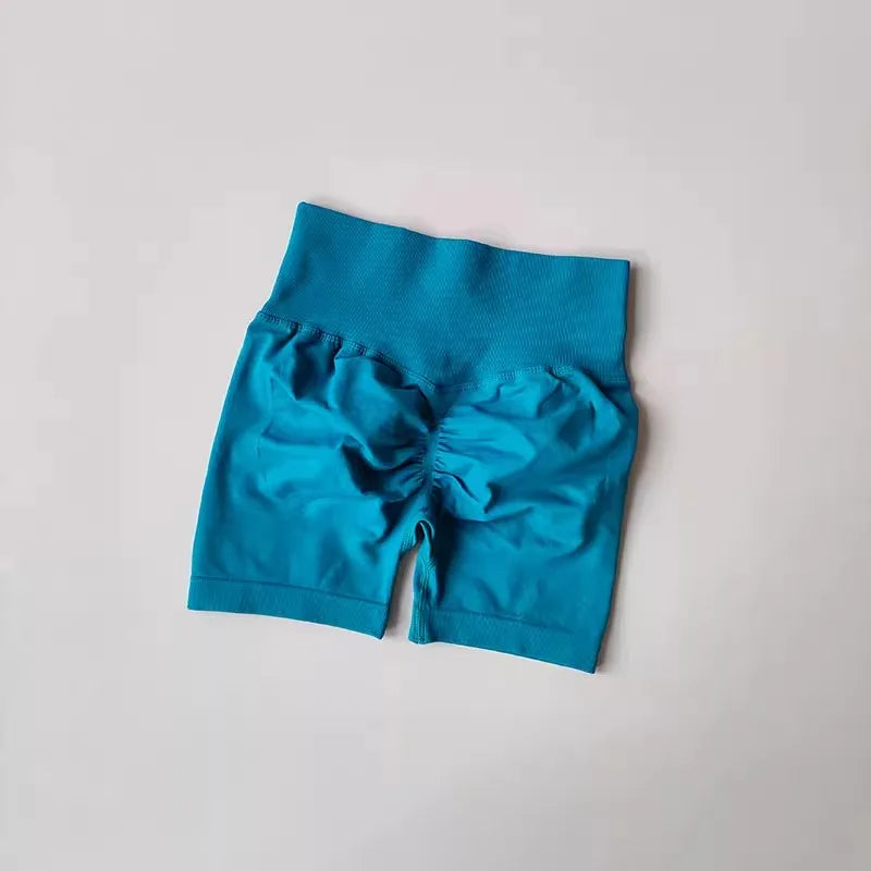 Women's High-Waist Breathable Yoga Shorts for Summer