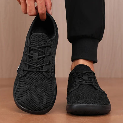 Wide Toe Shoes Breathable Knitted Mesh Comfortable Barefoot