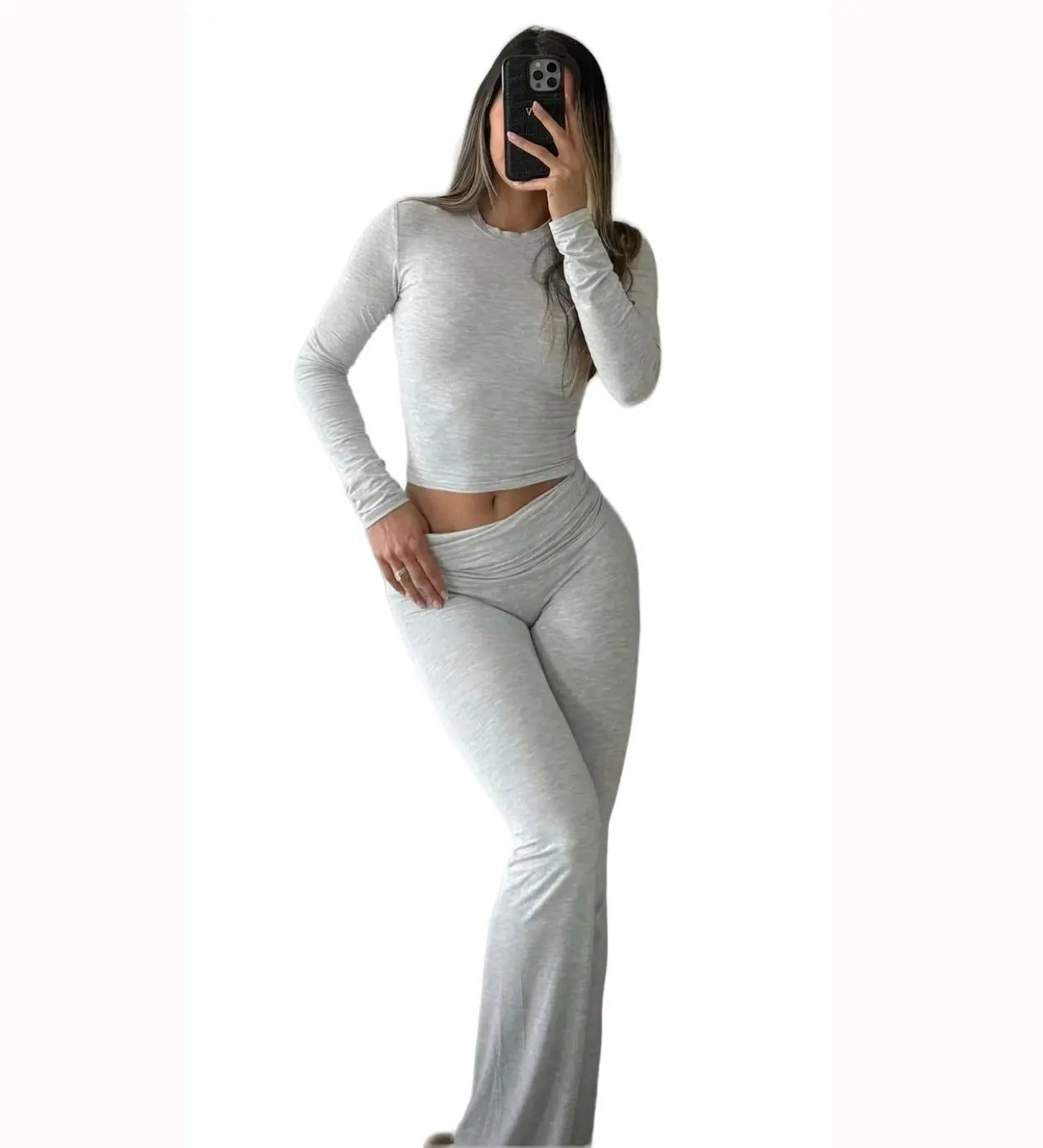 Women's Two-Piece Set Long-Sleeve Activewear