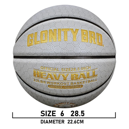 Training Heavy Basketball For Improving Handing Passing & Rebounding