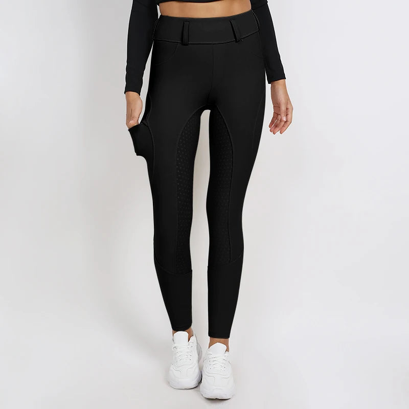 White Horse Riding Pants Women Equestrian