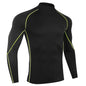 Men Running T shirt Quick Dry Bodybuilding Long Sleeve Compression Top