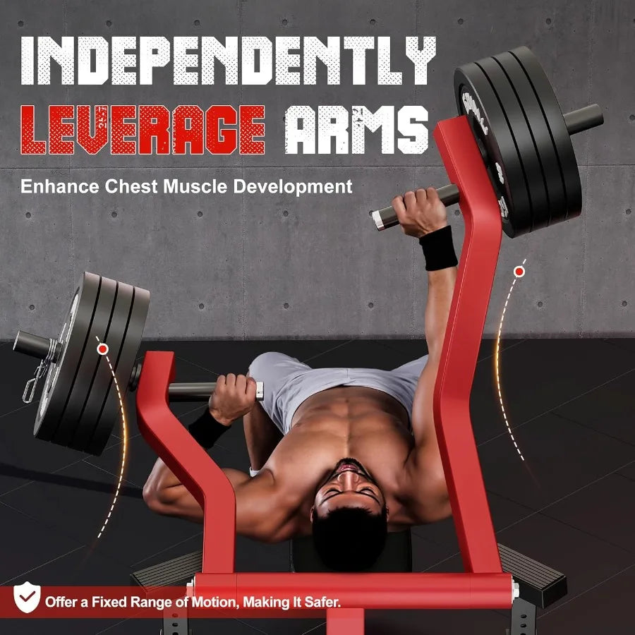 Chest Press Machine with Independent Arms