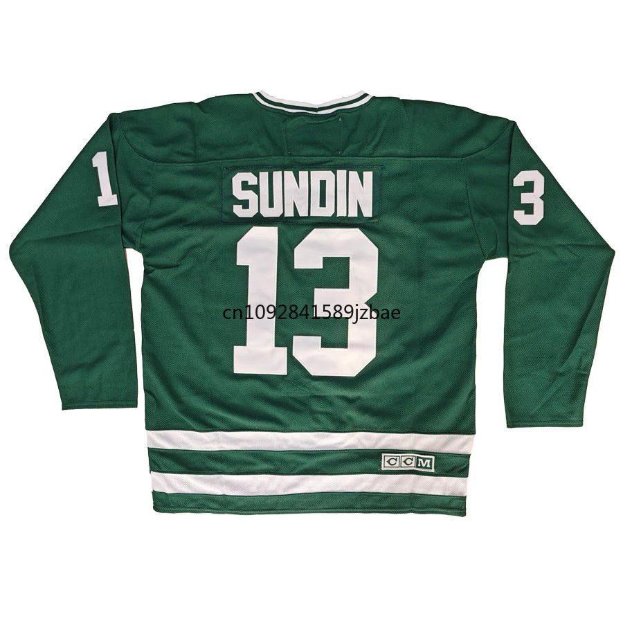Mat Sundin, Borje Salming, Tiger Williams  hockey Jersey