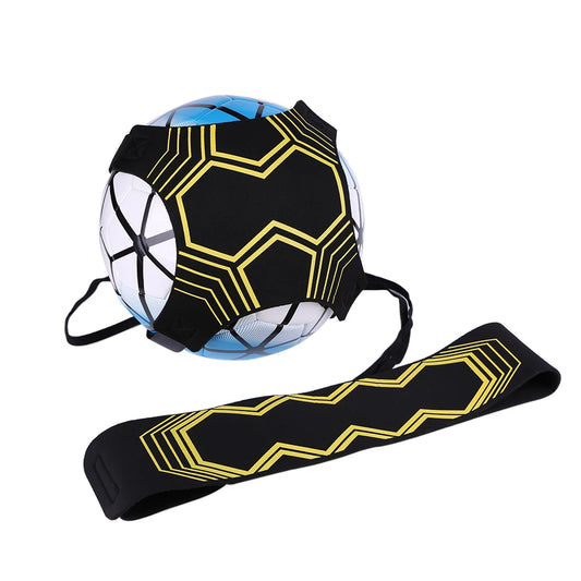Solo Practice Training Aid Control Skills Adjustable Soccer Trainer