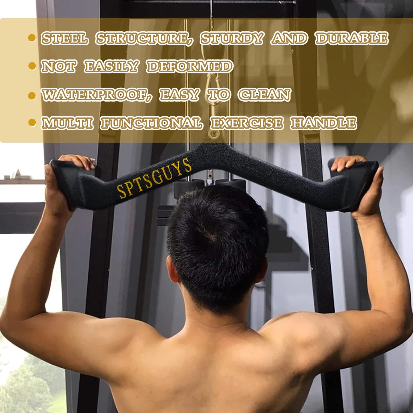 LAT Pulldown Attachments for Cable Pulley System