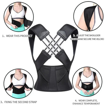 Back Shoulders Support Posture Corrector for men and women